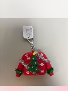 Brand new with tags Bath & Body Works Red Christmas Sweater germ x holder
